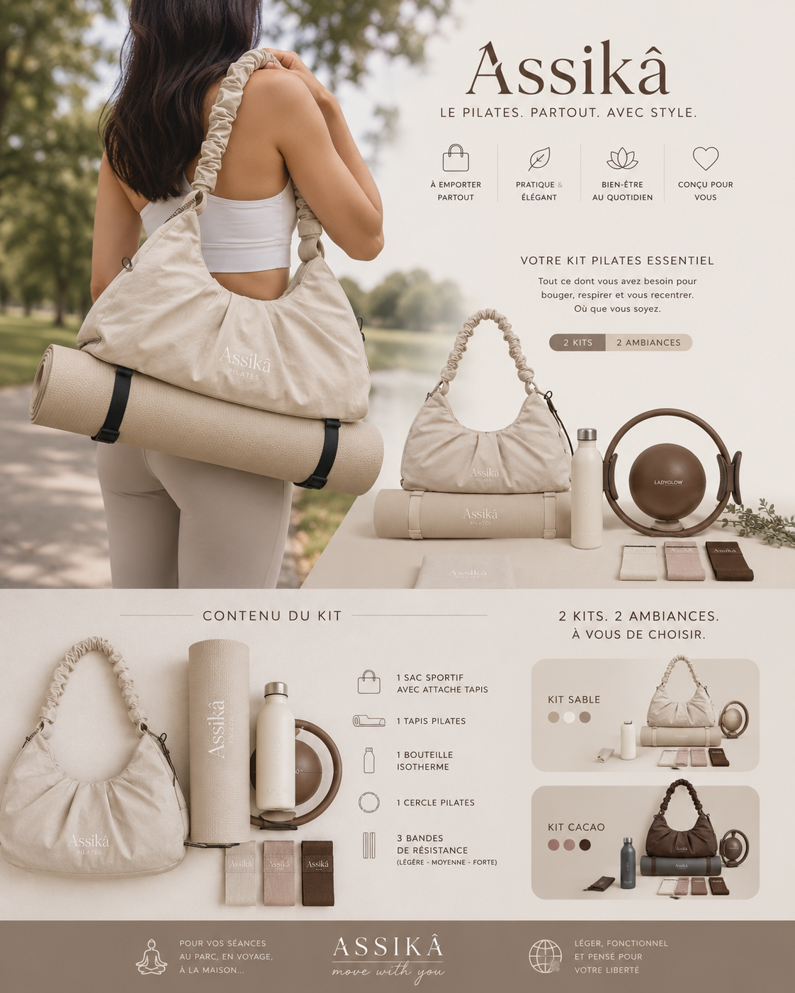 Kit pilates tout inclus